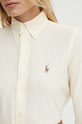 Bavlnená košeľa Polo Ralph Lauren 211910131 žltá