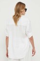 Odzież Polo Ralph Lauren bluzka lniana 211925088 biały