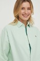 Βαμβακερό πουκάμισο Polo Ralph Lauren πράσινο 211931064
