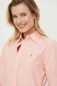 rosa Polo Ralph Lauren camicia in cotone