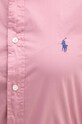 Bavlněná košile Polo Ralph Lauren 211932522 růžová