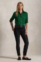 Odzież Polo Ralph Lauren koszula bawełniana 211932522 zielony