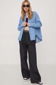 Džínová košile Tommy Jeans DW0DW17355 modrá SS24