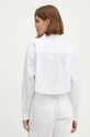 Odzież Calvin Klein Jeans koszula bawełniana J20J222614 biały