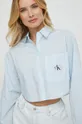 Βαμβακερό πουκάμισο Calvin Klein Jeans Γυναικεία