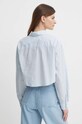 Odzież Calvin Klein Jeans koszula bawełniana J20J222614 niebieski