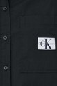 Bombažna srajca Calvin Klein Jeans J20J222614 črna