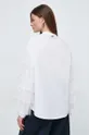 Хлопковая рубашка Twinset Основной материал: 100% Хлопок Аппликация: 100% Полиамид