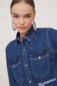 Karl Lagerfeld Jeans koszula jeansowa granatowy 240J1601
