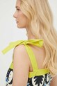 Luisa Spagnoli bluza din bumbac BESANA 540847 bej