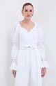 Luisa Spagnoli camicia RUNWAY COLLECTION 541165 bianco AA00