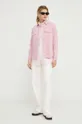 Τζιν πουκάμισο Levi's ροζ