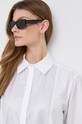 Karl Lagerfeld koszula bawełniana biały 240W1600