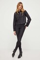 Karl Lagerfeld koszula jeansowa 240W1606 czarny SS24