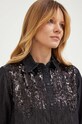 Karl Lagerfeld koszula jeansowa 240W1606 czarny
