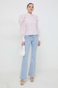 Custommade bluza din bumbac 999314222 alb SS24