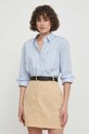 Tommy Hilfiger cămașă din bumbac albastru WW0WW41410