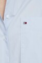 Tommy Hilfiger cămașă din bumbac WW0WW41410 albastru