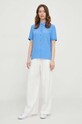 Tommy Hilfiger cămașă WW0WW41831 albastru SS24