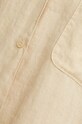Tommy Hilfiger koszula lniana beżowy WW0WW41389