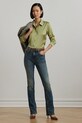 Одежда Рубашка Lauren Ralph Lauren 200909344 зелёный