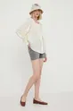 Lauren Ralph Lauren koszula bawełniana beżowy