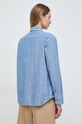 Weekend Max Mara koszula bawełniana niebieski 2415111091600