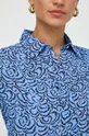 Шёлковая блузка Marella голубой