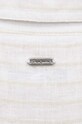 Pepe Jeans koszula z domieszką lnu POLLY PL304804 beżowy