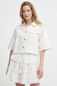 Бавовняна сорочка Pepe Jeans ELLE ECRU бежевий PL304844