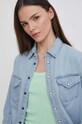 Pepe Jeans camasa jeans Ivy albastru PL304846PF8