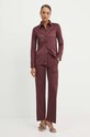 MAX&Co. camasa 2416911022200 burgundia SS24