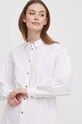 Barbour koszula bawełniana biały LSH1595