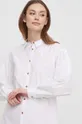 λευκό Βαμβακερό πουκάμισο Barbour
