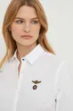 biały Aeronautica Militare koszula