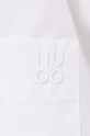 Βαμβακερό πουκάμισο HUGO 50515741 λευκό