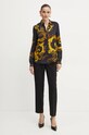 Versace Jeans Couture cămașă 76HAL2P1.NS459 negru SS24
