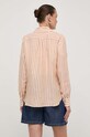 Odzież Weekend Max Mara koszula lniana 2415111022600 pomarańczowy