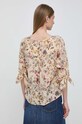 Odzież Weekend Max Mara bluzka jedwabna 2415111072600 beżowy