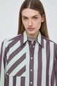 Бавовняна сорочка Weekend Max Mara x Arthur Arbesser зелений 2415191012600