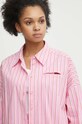 Košeľa United Colors of Benetton ružová 5RTCDQ08W