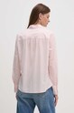 United Colors of Benetton camasa din bumbac roz 5CQYDQ06U