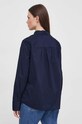 Одежда Хлопковая рубашка United Colors of Benetton 5CQYDQ06U тёмно-синий