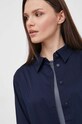 United Colors of Benetton camasa din bumbac bleumarin 5CQYDQ06U