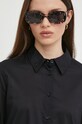 United Colors of Benetton koszula bawełniana 5CQYDQ06U czarny AW24