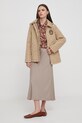 Рубашка United Colors of Benetton 53UEDQ074 коричневый SS24