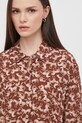 Рубашка United Colors of Benetton коричневый 53UEDQ074