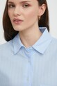 United Colors of Benetton camasa din bumbac 55HYDQ070 albastru SS24