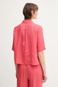 Одяг Сорочка з льону United Colors of Benetton 5BML5QB75 червоний