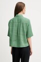 Îmbrăcăminte United Colors of Benetton camasa de in 5BML5QB75 verde
